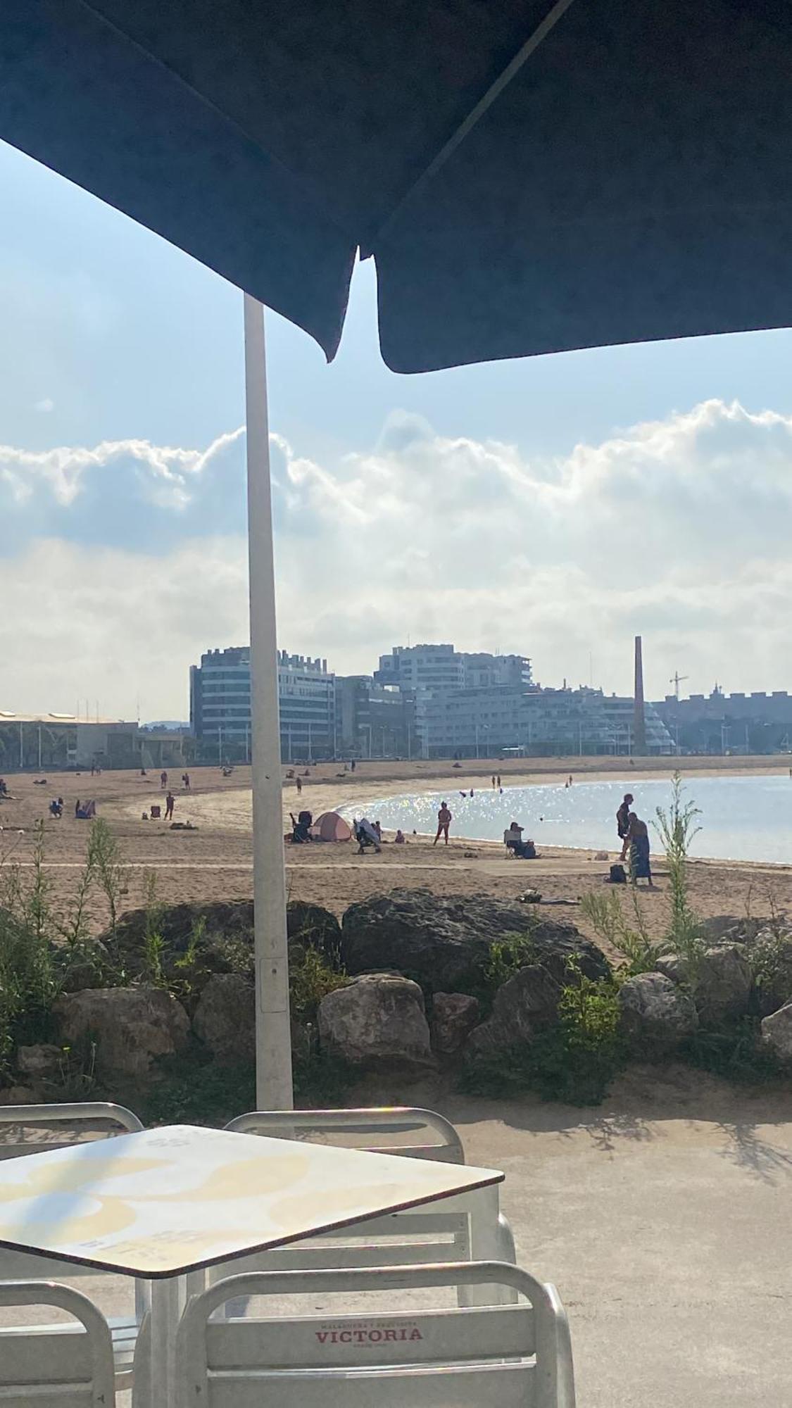 Poniente Beach Gijón Exteriér fotografie