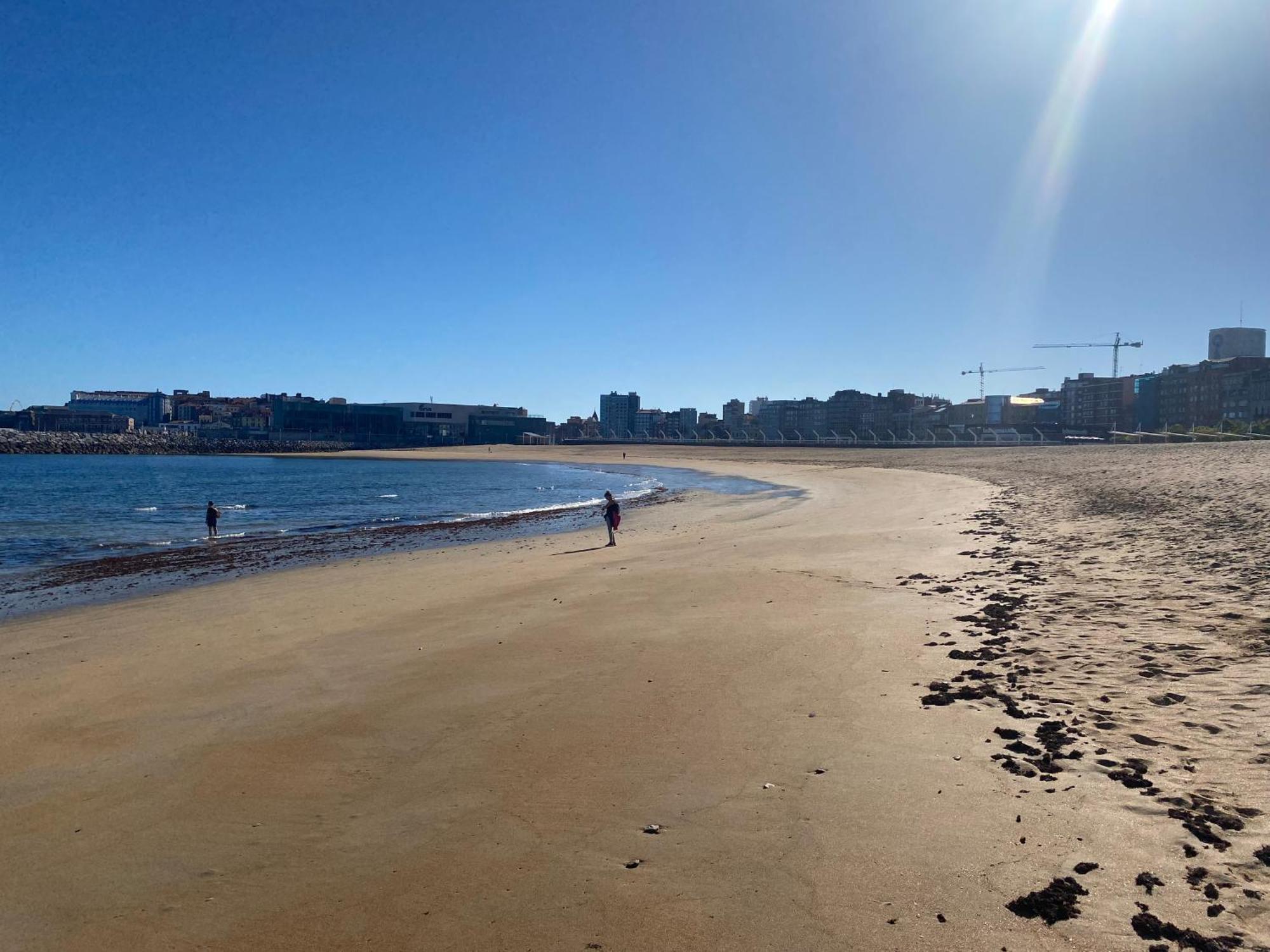 Poniente Beach Gijón Exteriér fotografie