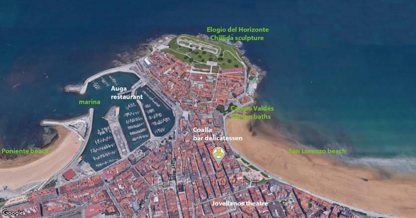 Poniente Beach Gijón Exteriér fotografie